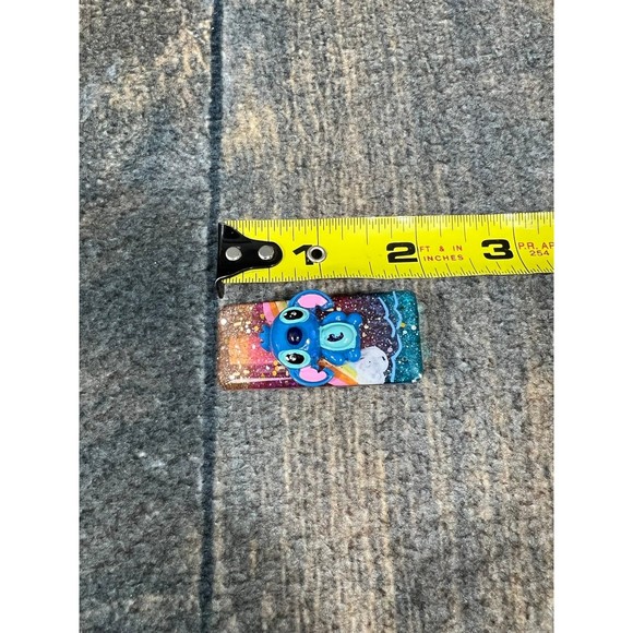 Twin Clips Stitch Rainbow Surfside Hair Clip! - Picture 2 of 3